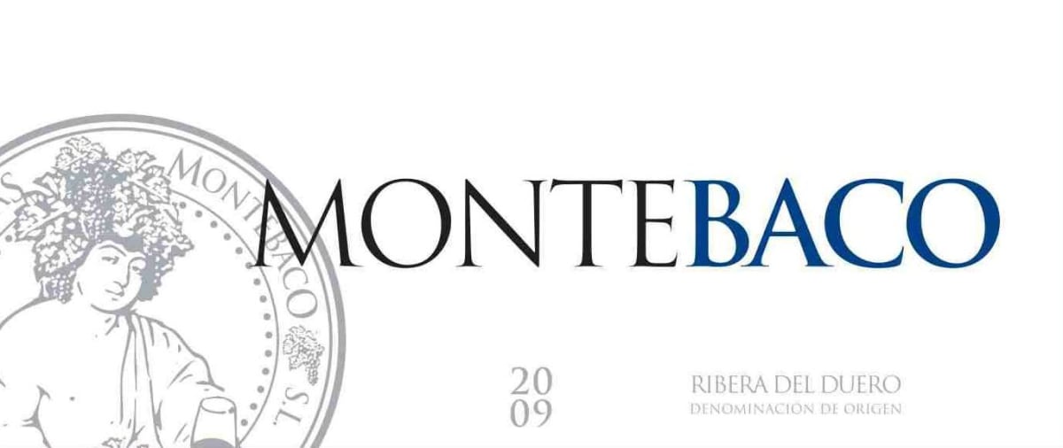 Montebaco Crianza Tinto 2009 Front Label