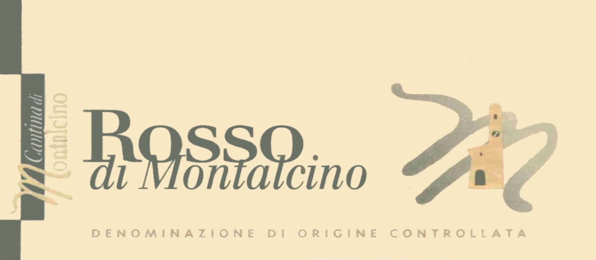 Cantina di Montalcino Rosso di Montalcino 2009 Front Label