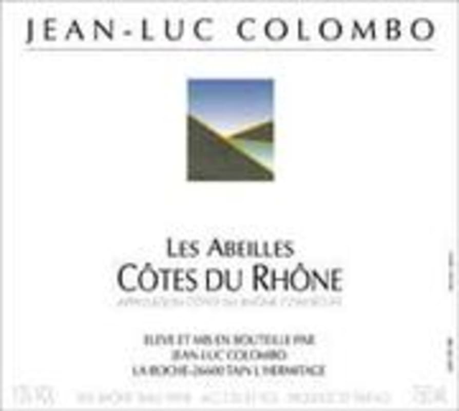Jean-Luc Colombo Cotes du Rhone Les Abeilles 1999 Front Label
