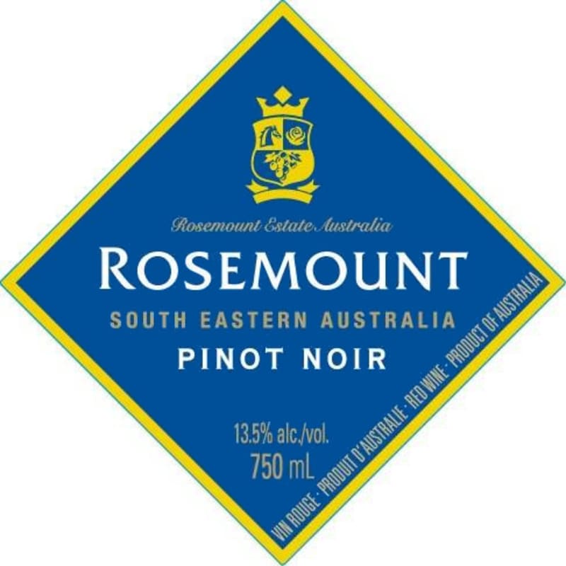 Rosemount Diamond Pinot Noir 2009 Front Label
