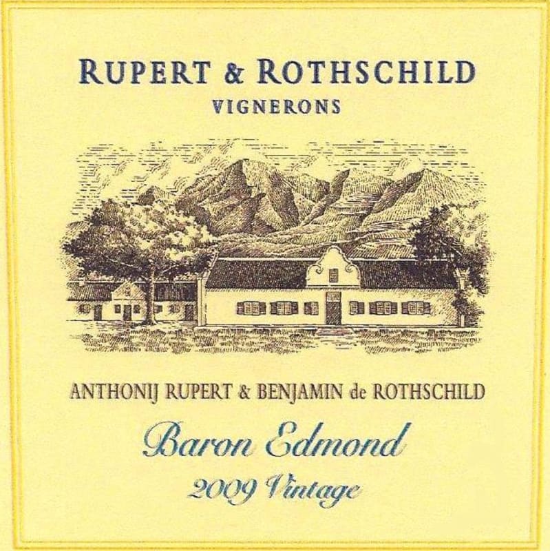 Rupert & Rothschild Baron Edmund Rouge 2009 Front Label