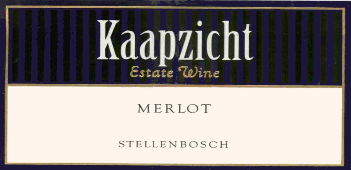 Kaapzicht Merlot 2009 Front Label