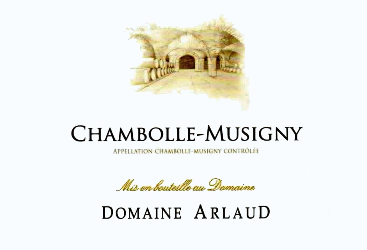 Domaine Arlaud Chambolle-Musigny 2009 Front Label