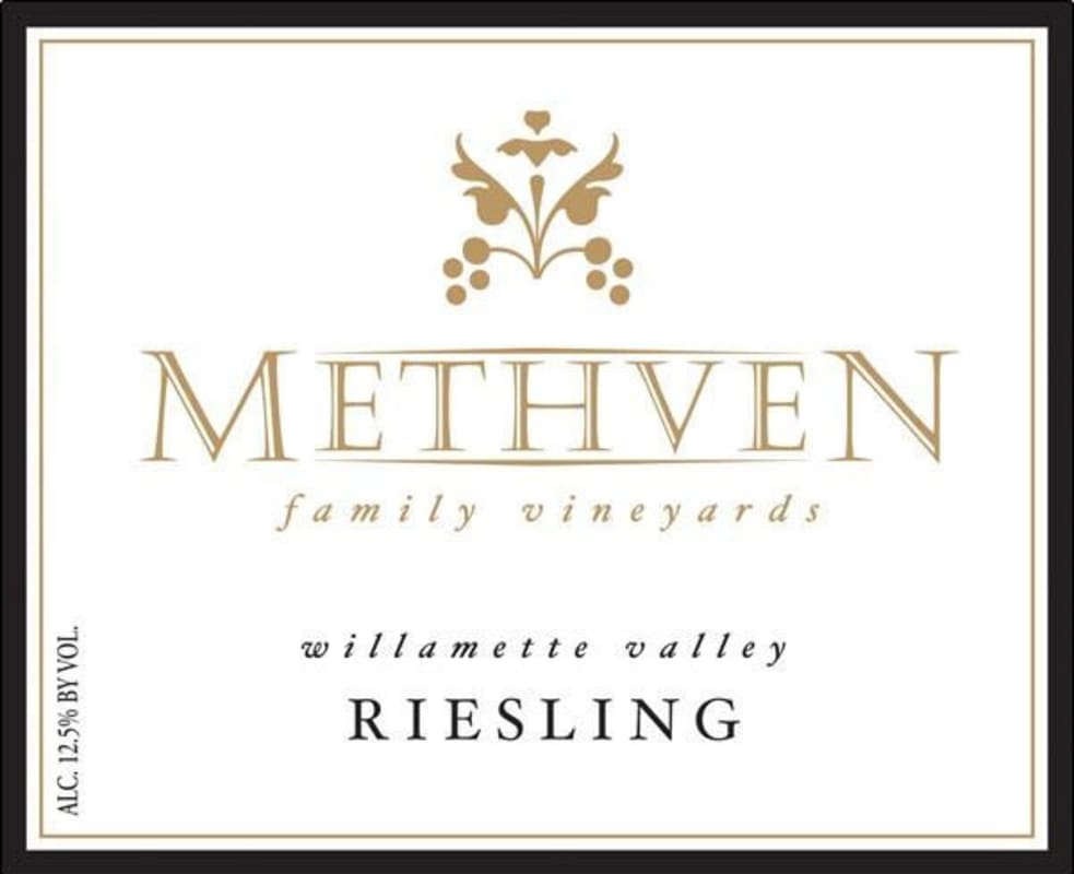 Methven Family Vineyards Riesling 2010 Front Label