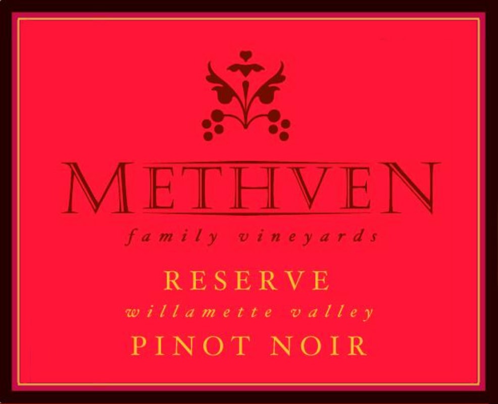 Methven Family Vineyards Reserve Pinot Noir 2009 Front Label