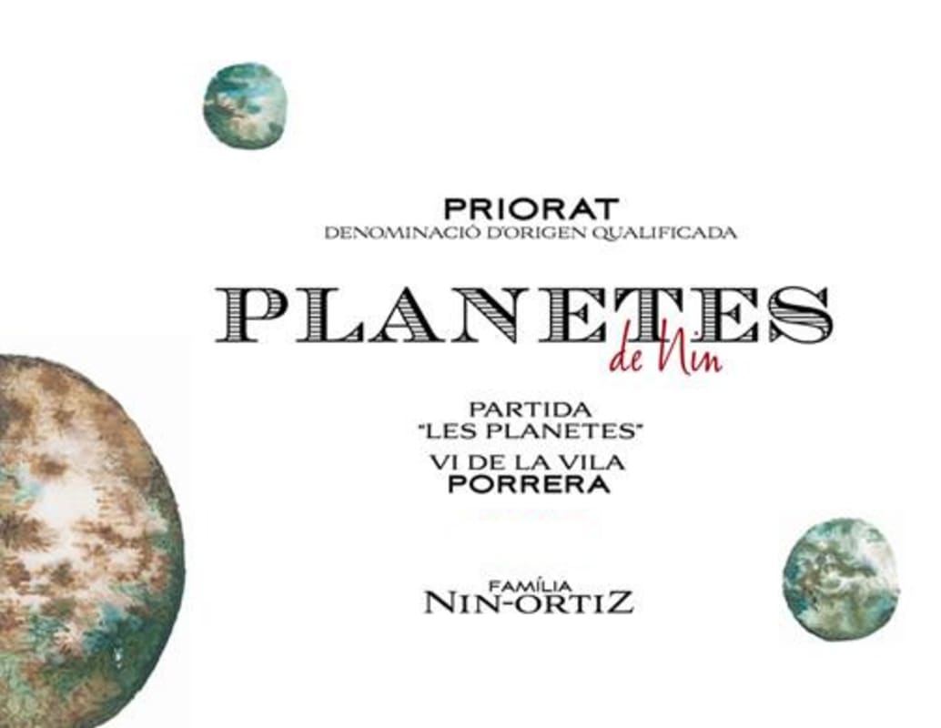 Familia Nin Ortiz Planetas de Nin 2009 Front Label