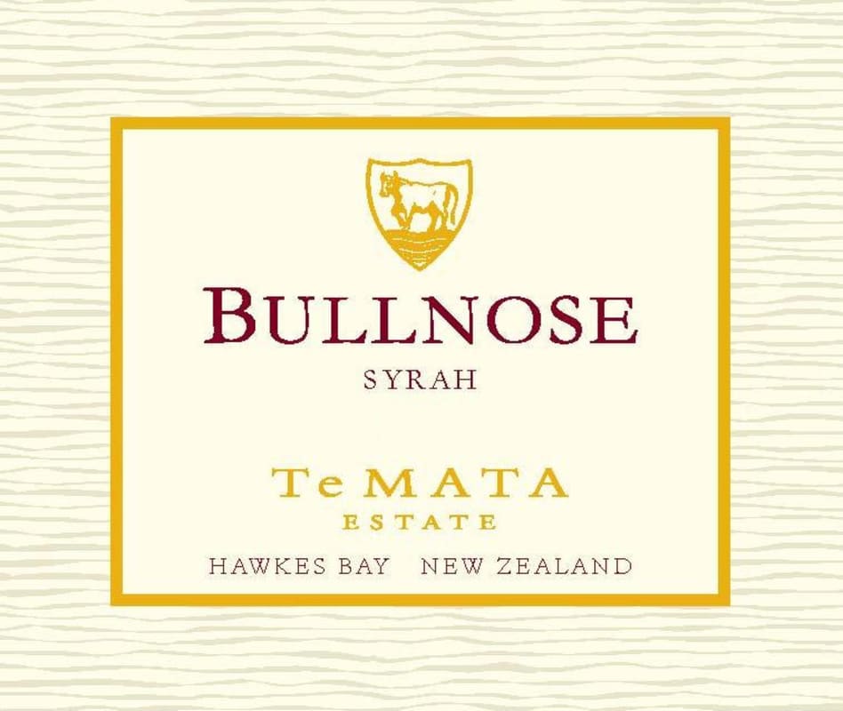 Te Mata Bullnose Syrah 2010 Front Label
