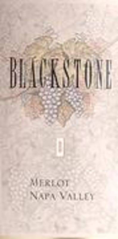 Blackstone Napa Merlot 2000 Front Label