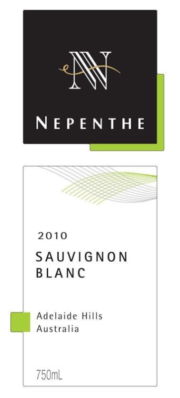 Nepenthe Sauvignon Blanc 2010 Front Label
