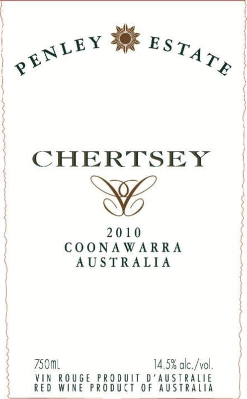 Penley Chertsey 2010 Front Label