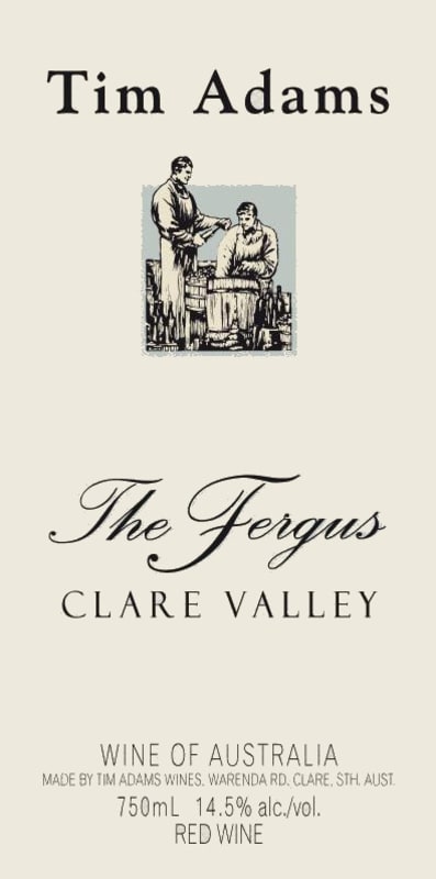 Tim Adams Clare Valley The Fergus Grenache 2010 Front Label
