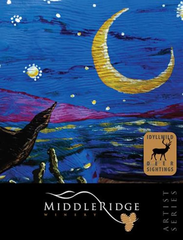 Middle Ridge Winery Cabernet Sauvignon Dottie Kathy Harmon Luber 2011 Front Label