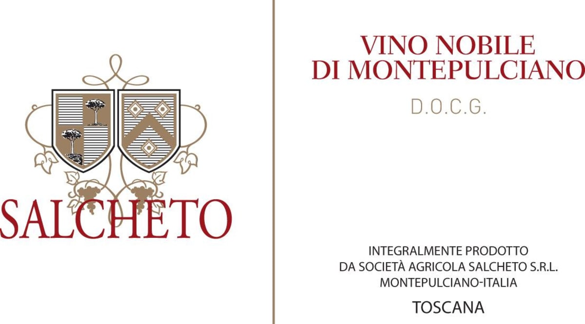 Salcheto Vino Nobile di Montepulciano 2010 Front Label