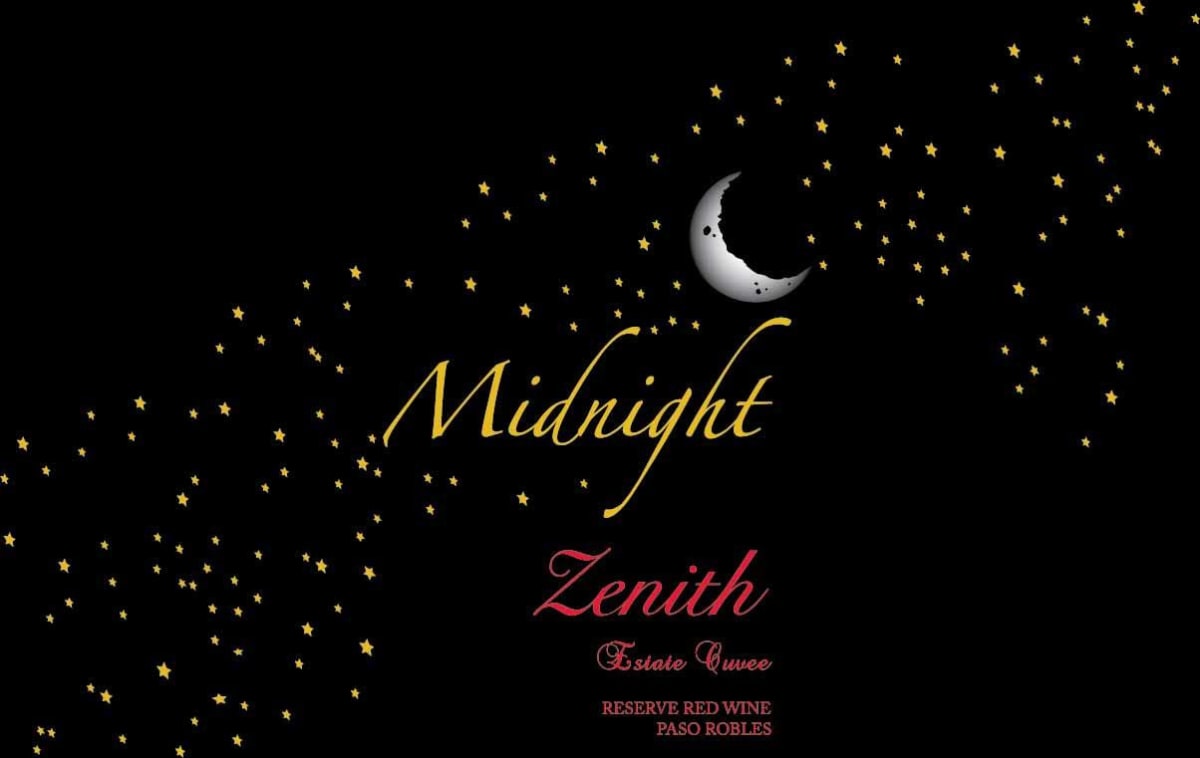 Midnight Cellars Winery Zenith Estate Cuvee Red 2010 Front Label