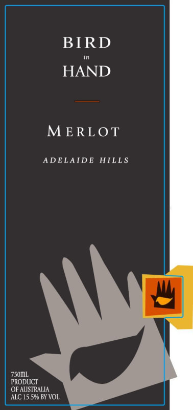 Bird in Hand Merlot 2010 Front Label