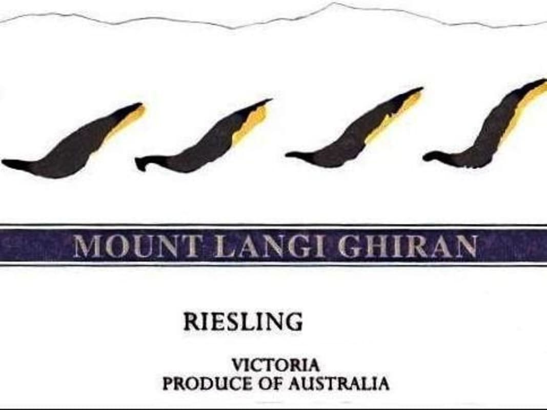 Mount Langi Ghiran Riesling 2010 Front Label