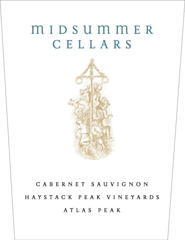 Midsummer Cellars Haystack Peak Vineyard Cabernet Sauvignon 2011 Front Label