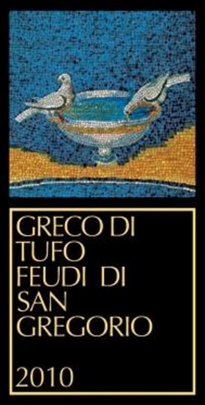 Feudi di San Gregorio Greco di Tufo 2010 Front Label