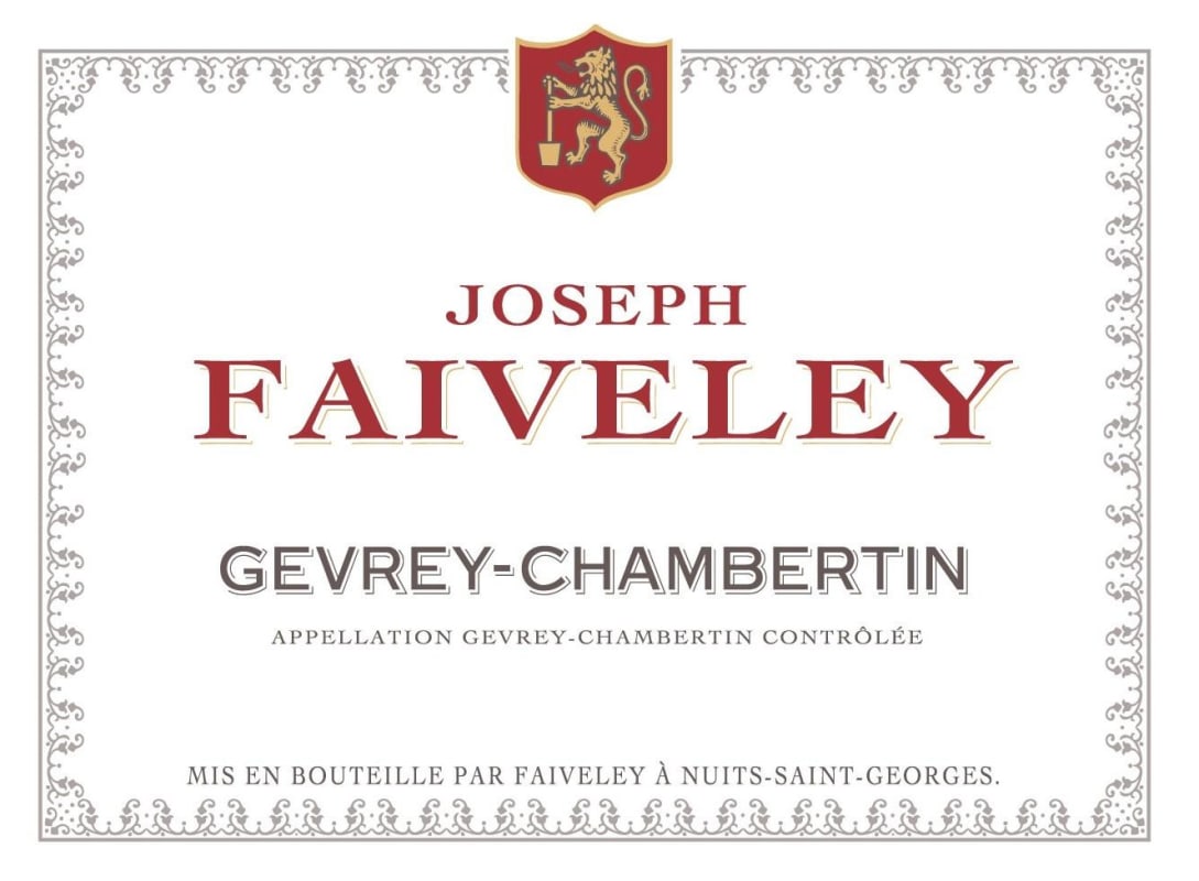 Faiveley Gevrey-Chambertin Vieilles Vignes 2008 Front Label