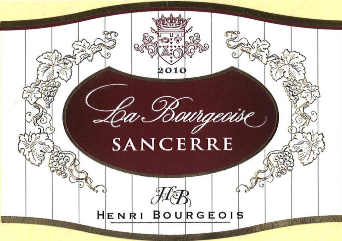 Henri Bourgeois Sancerre La Bourgeois Rouge 2010 Front Label
