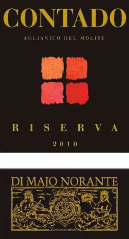Di Majo Norante Contado Molise Aglianico 2010 Front Label