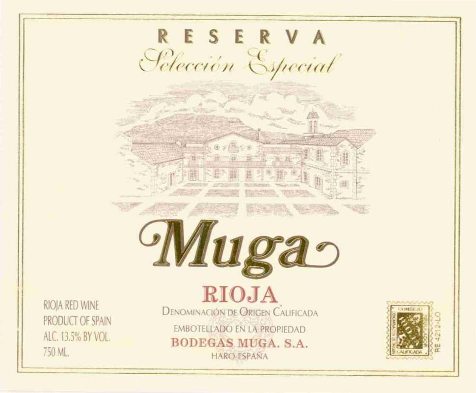 Bodegas Muga Seleccion Especial Reserva 2010 Front Label