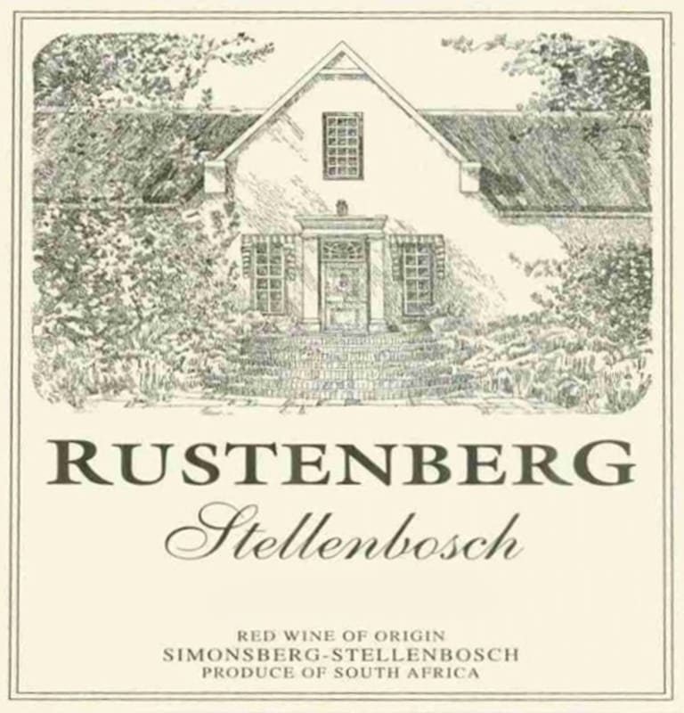 Rustenberg Stellenbosch 2010 Front Label