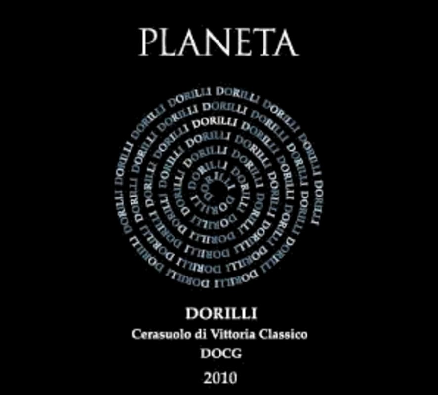 Planeta Cerasuolo di Vittoria Classico Dorilli 2010 Front Label