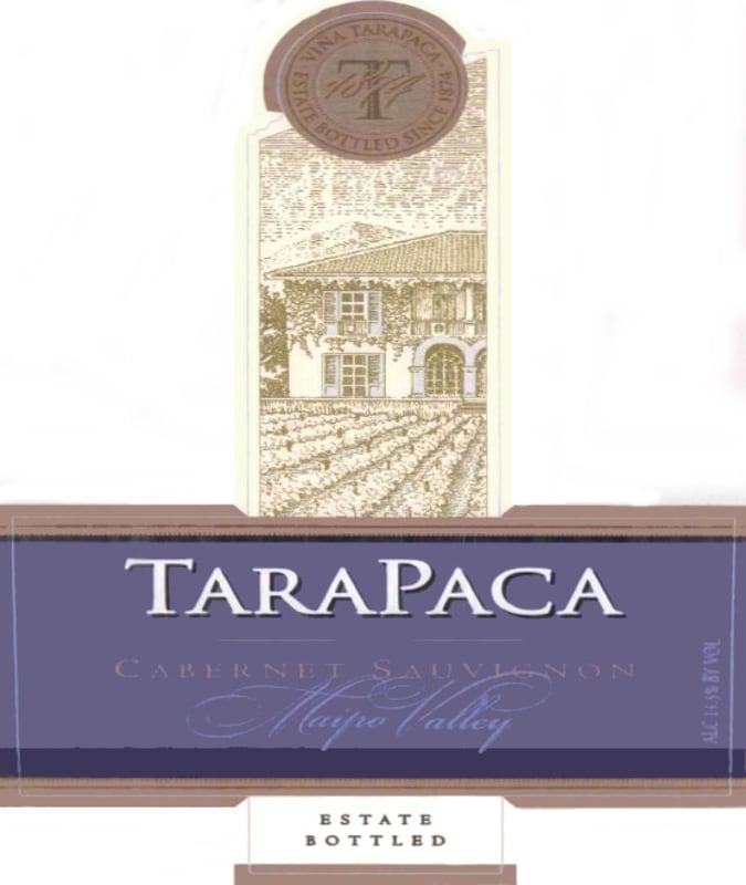 Vina Tarapaca Cabernet Sauvignon 2010 Front Label