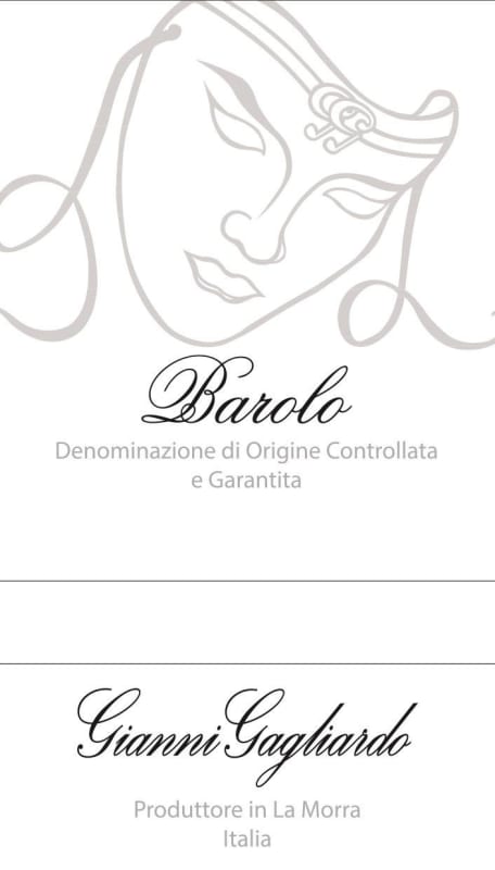 Gianni Gagliardo Barolo 2010 Front Label