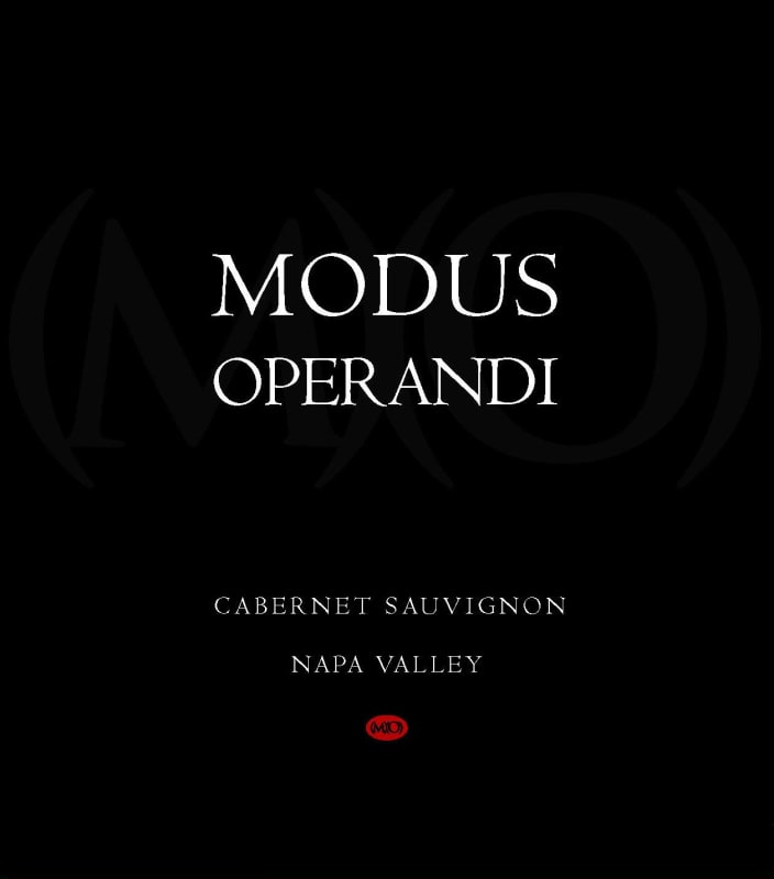 Modus Operandi Cellars Cabernet Sauvignon 2007 Front Label