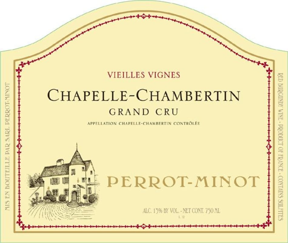 Domaine Perrot-Minot Chapelle-Chambertin Grand Cru 2010 Front Label