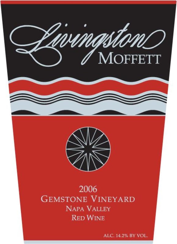 Moffett Vineyards Gemstone Vineyard Red 2006 Front Label