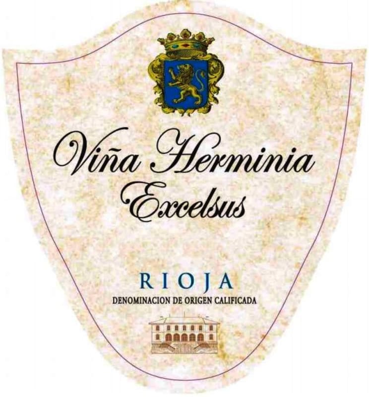 Vina Herminia Rioja Excelsus 2010 Front Label