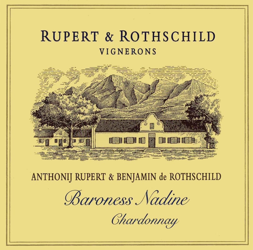 Rupert & Rothschild Baroness Nadine Chardonnay 2010 Front Label