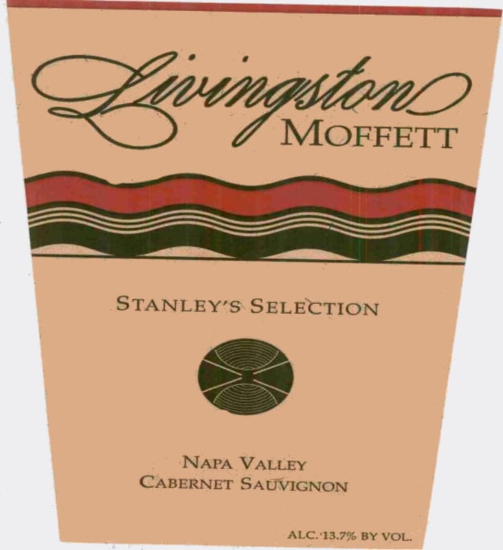 Moffett Vineyards Stanley's Selection Cabernet Sauvignon 2001 Front Label