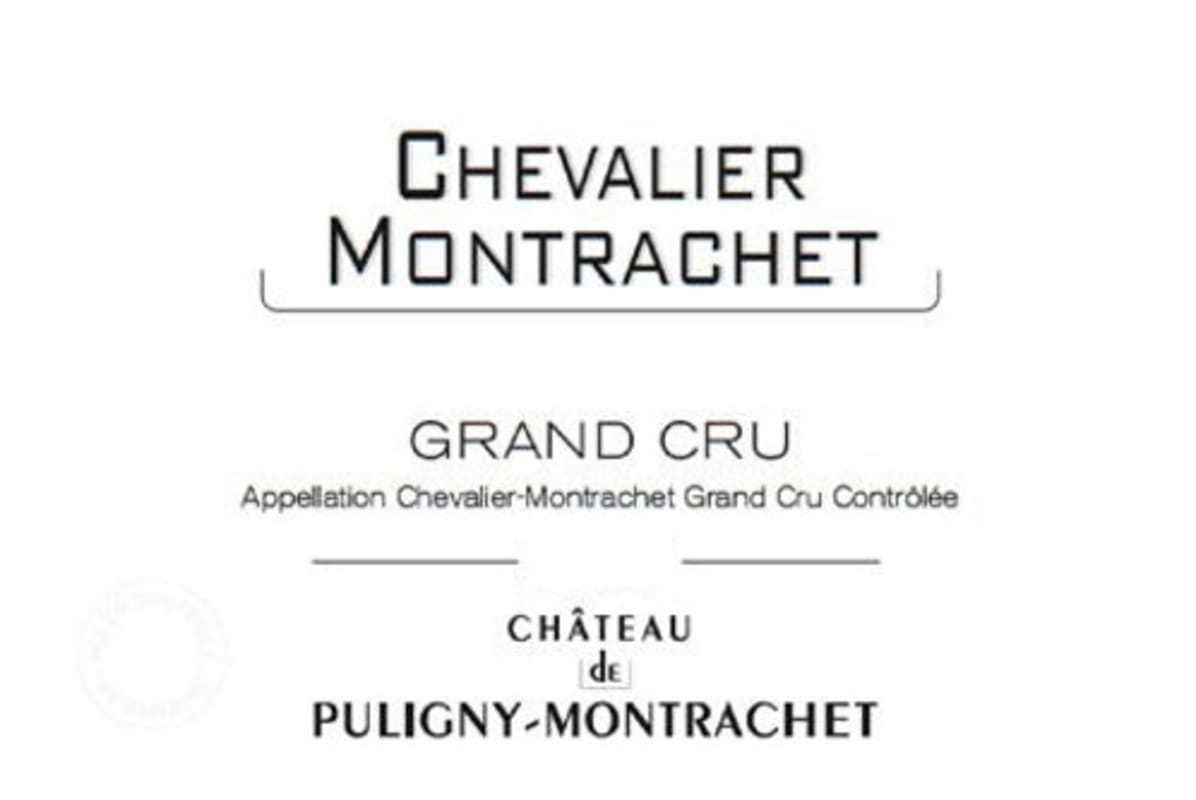 Chateau de Puligny-Montrachet Montrachet-Chevalier Grand Cru 2010 Front Label