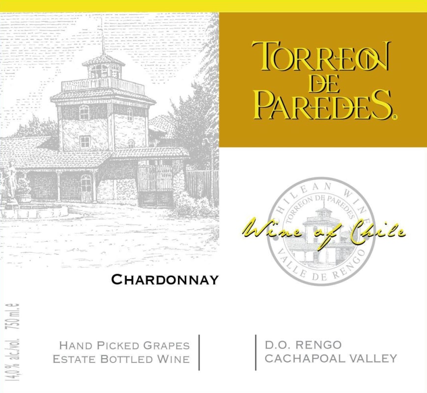 Torreon de Paredes Chardonnay 2010 Front Label