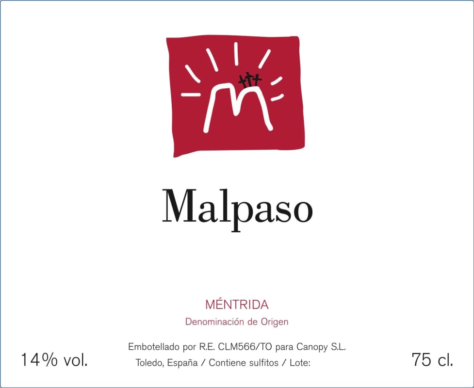 Canopy Malpaso 2010 Front Label