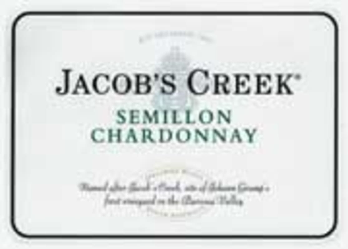 Jacob's Creek Semillon-Chardonnay 2001 Front Label