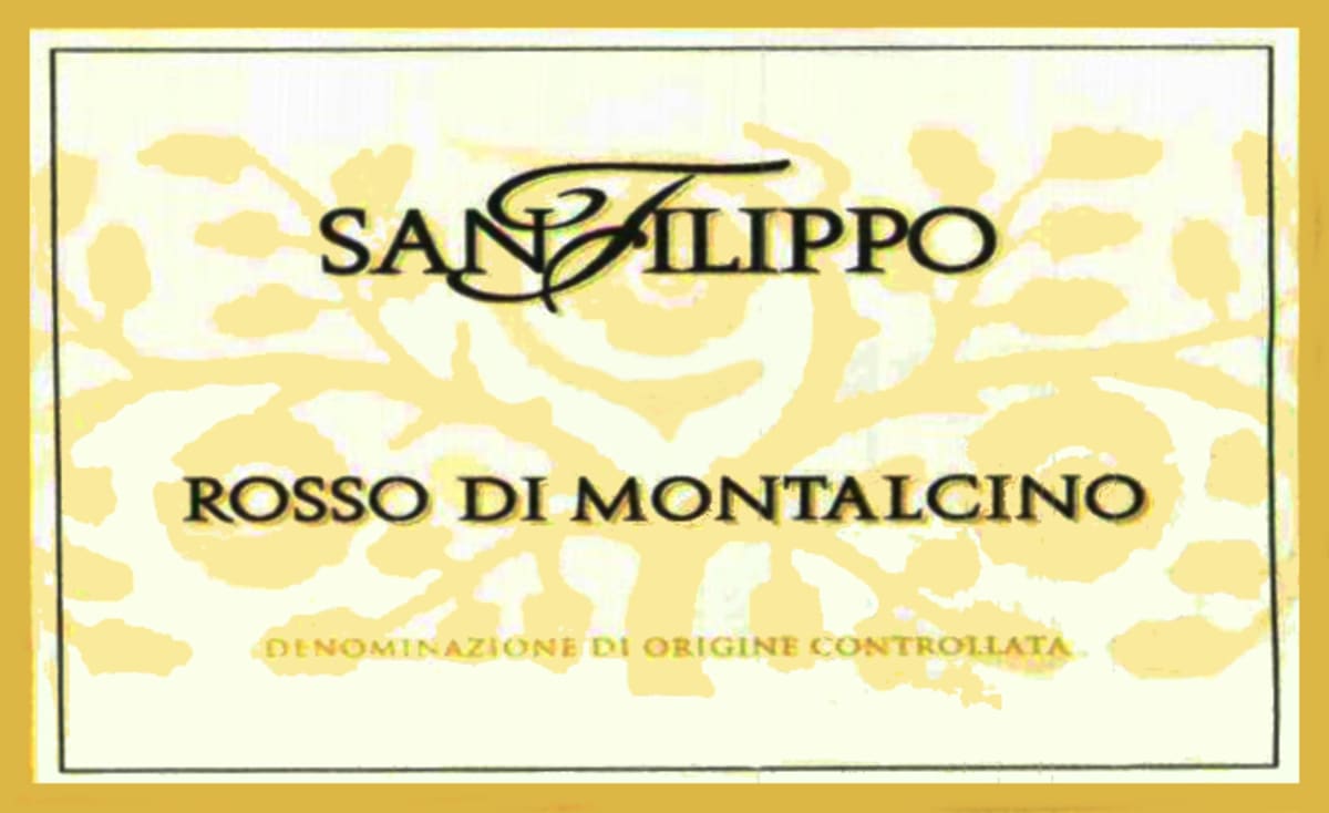 San Filippo Rosso di Montalcino 2010 Front Label