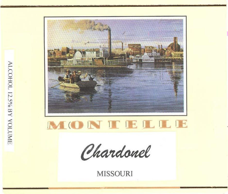 Montelle Winery Chardonel 2014 Front Label