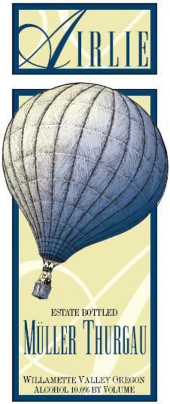 Airlie Muller-Thurgau 2009 Front Label