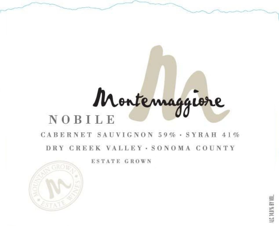 Montemaggiore Nobile 2011 Front Label