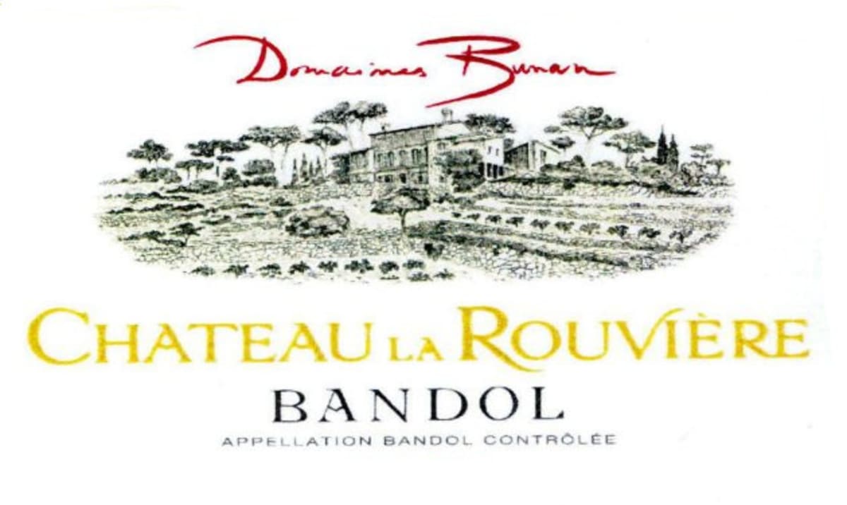 Domaines Bunan Bandol Chateau de la Rouviere 2011 Front Label