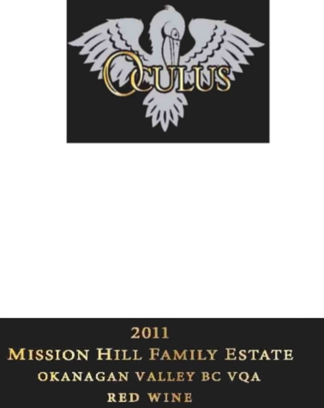 Mission Hill Oculus 2011 Front Label