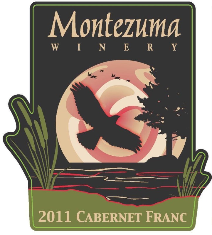 Montezuma Winery Cabernet Franc 2011 Front Label