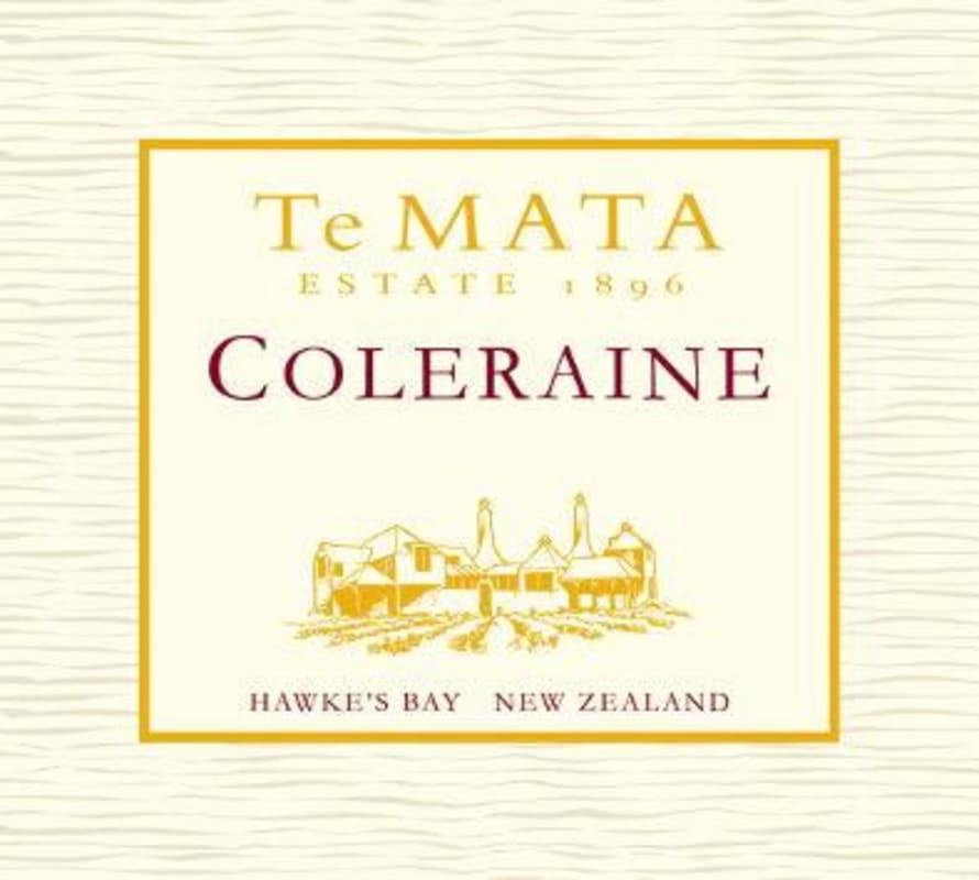 Te Mata Coleraine 2011 Front Label