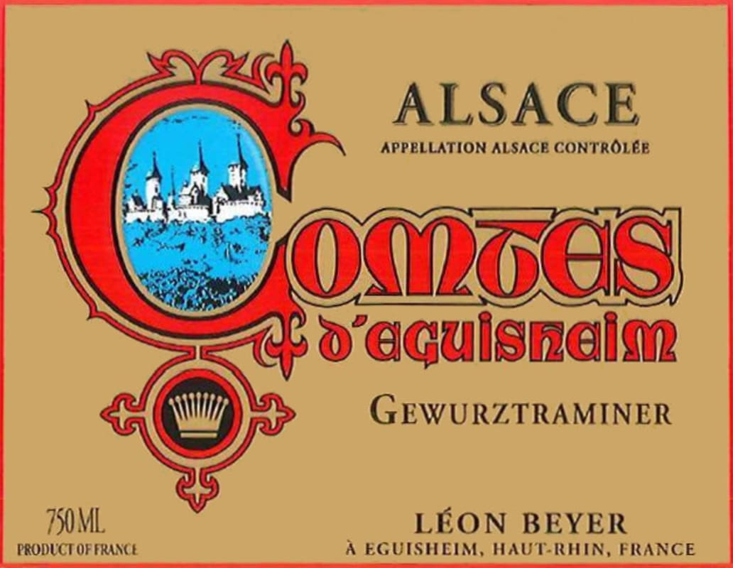 Leon Beyer Cuvee des Comes d'Eguisheim Gewurztraminer 2011 Front Label