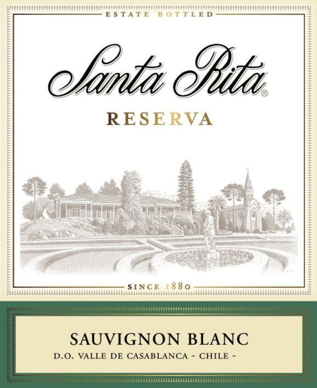 Santa Rita Reserva Sauvignon Blanc 2011 Front Label